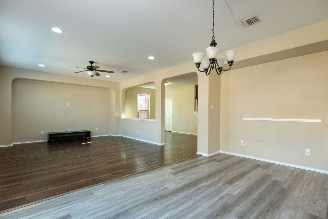 1244 Yellow Iris Road Leander, TX 78641 - Photo 3 of 25 a view of an empty room and a window