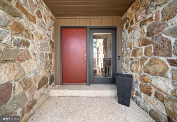 a view of door