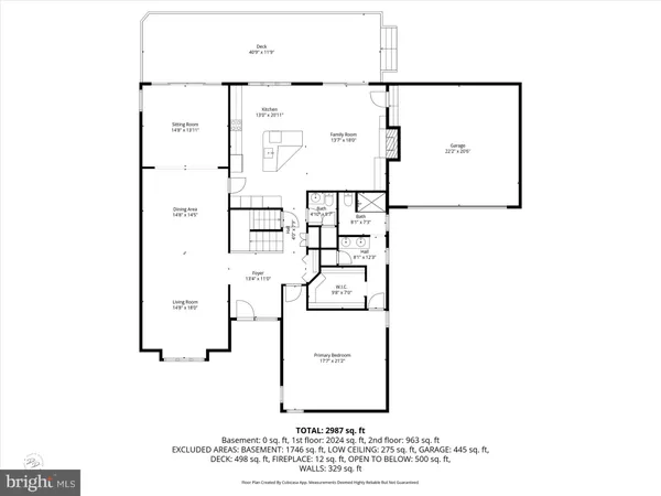 a picture of a floor plan