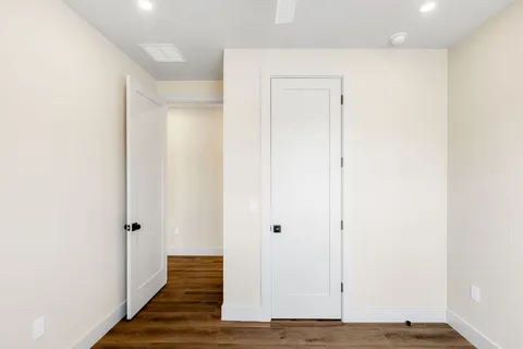 a view of wooden floor