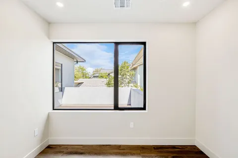 a view of front door