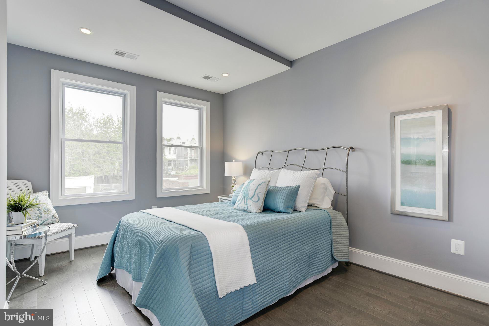 55 W Street Northwest Washington, DC 20001 - Photo 21 of 30 Upstairs Bedroom 3