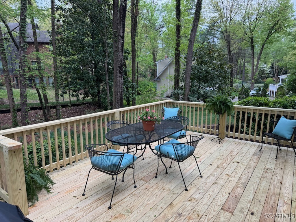 209 Running Cedar Lane Henrico, VA 23229 - Photo 28 of 29 a view of a chairs on the roof deck