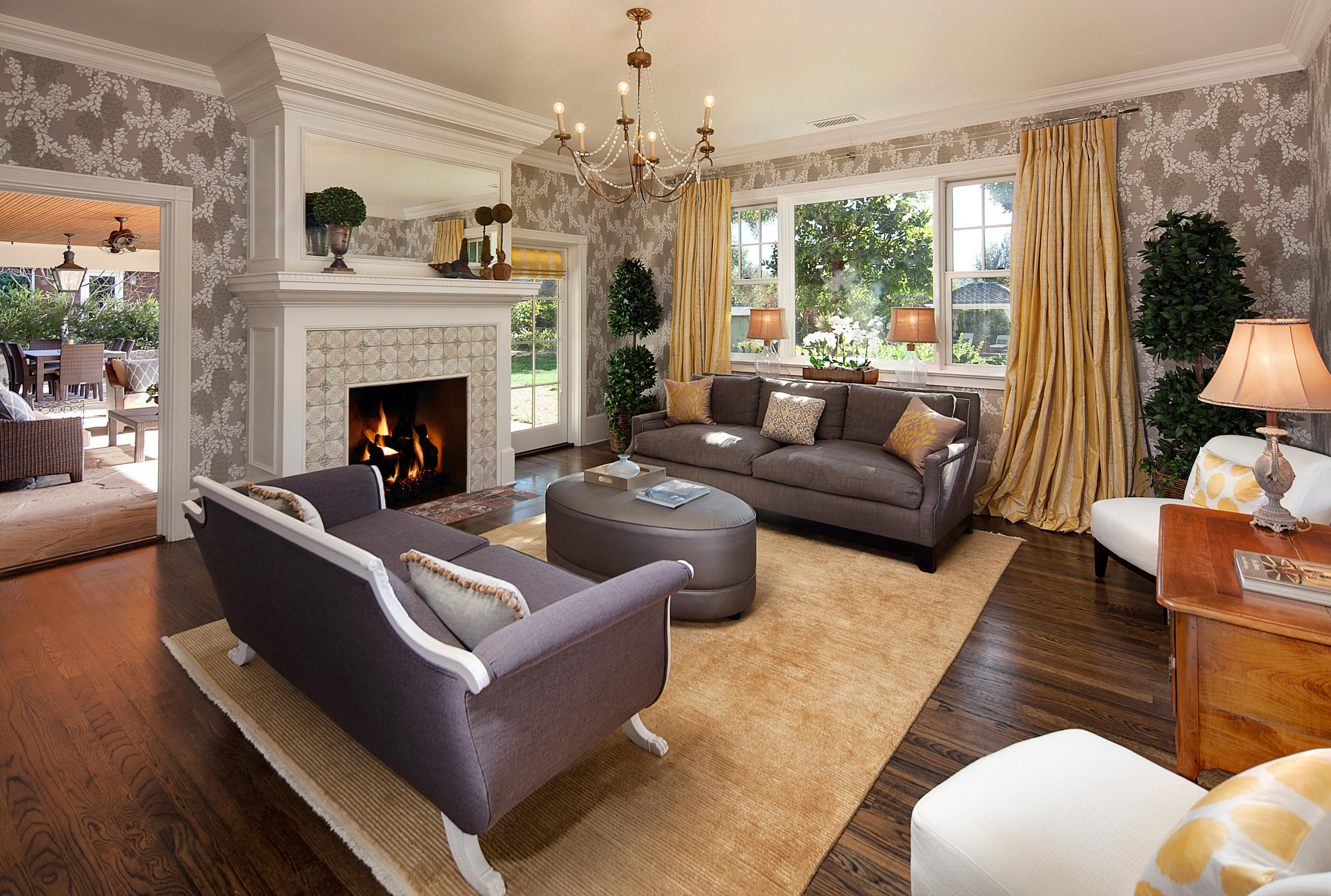 2225 Feather Hill Road Montecito, CA 93108 - Photo 5 of 15 Living Room