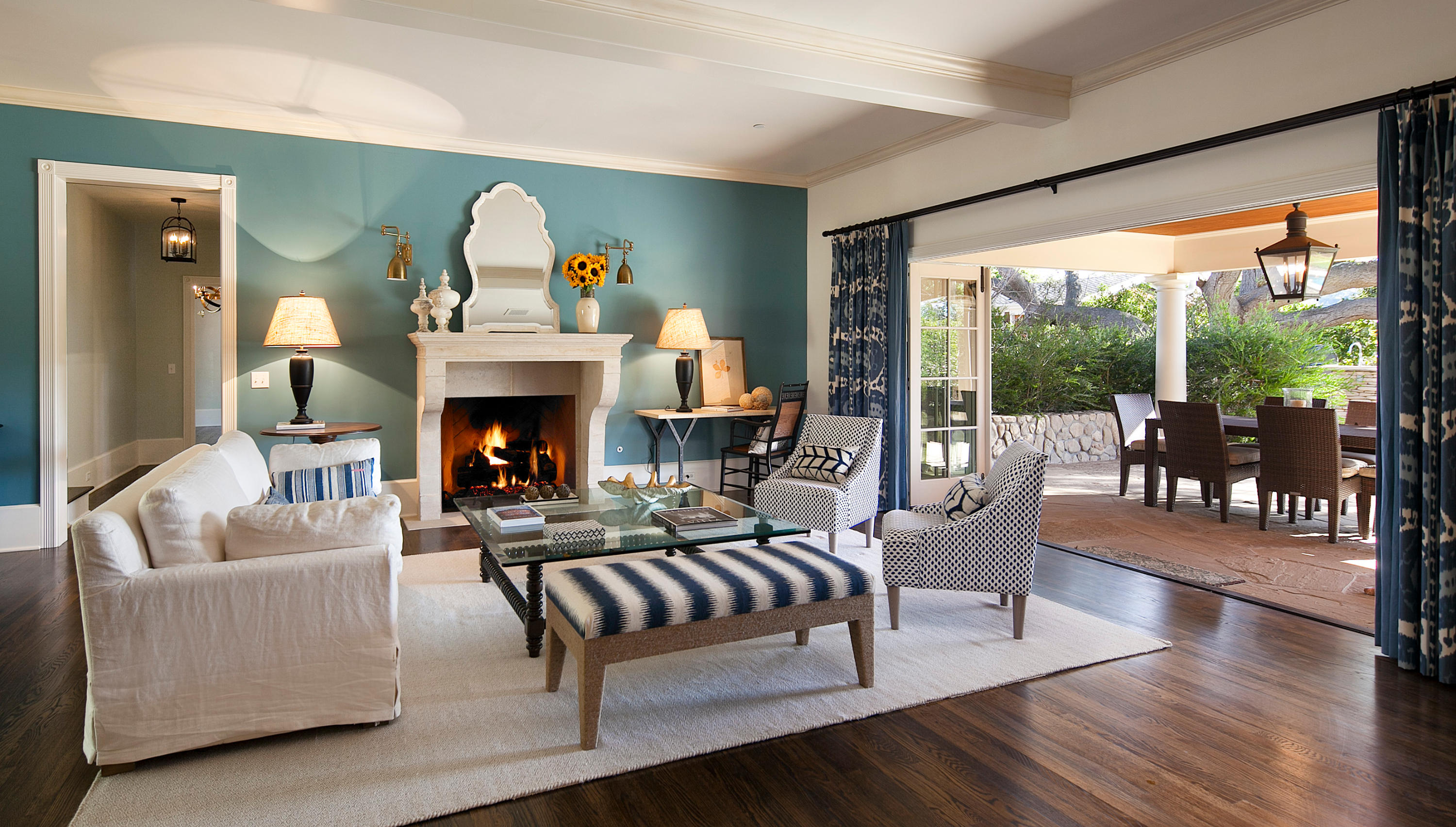 2225 Feather Hill Road Montecito, CA 93108 - Photo 6 of 15 Family Room