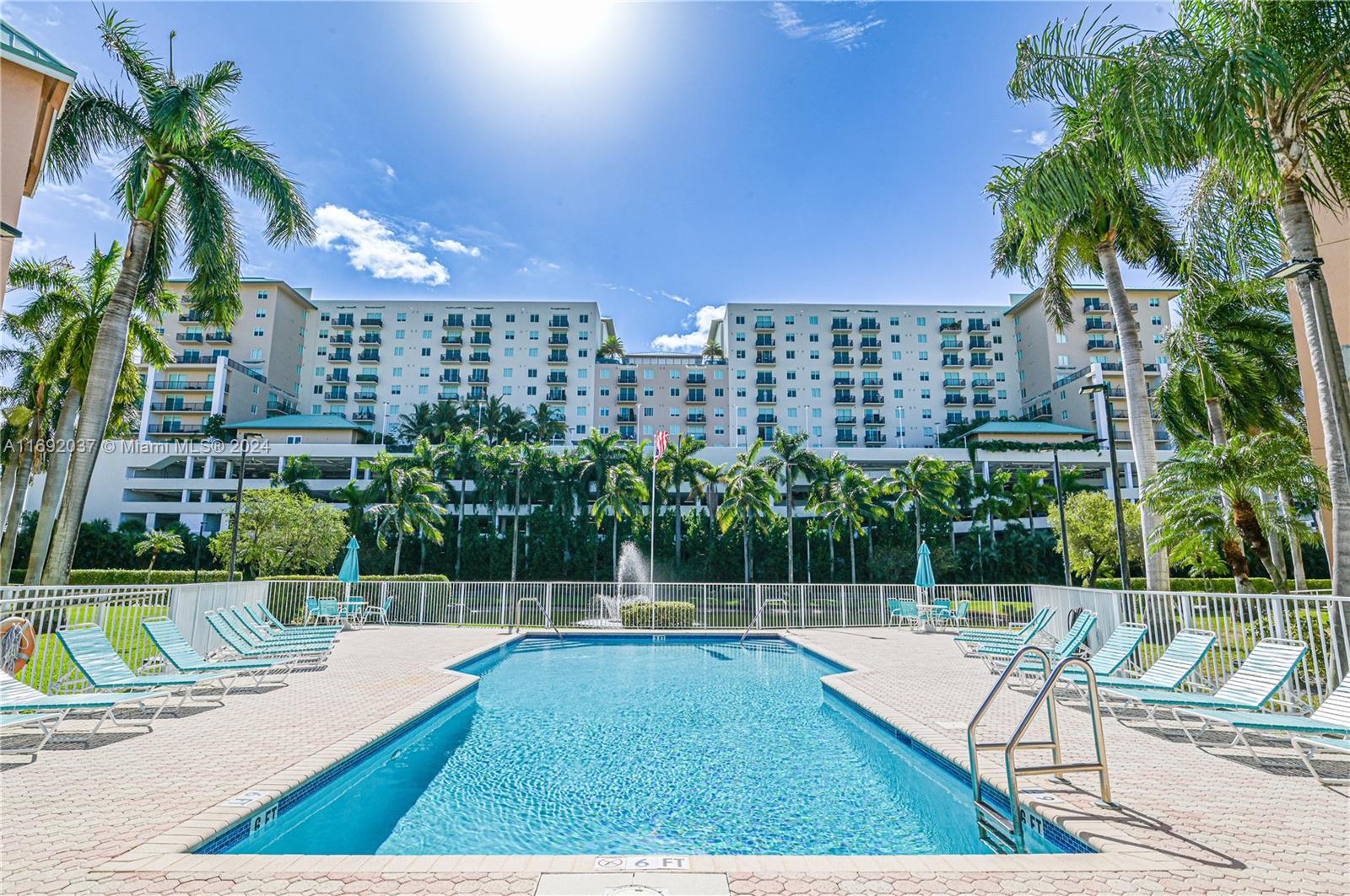 75 Gulfstream Road, Unit 107B Dania Beach, FL 33004 - Photo 57 of 71 a view of a swimming pool with a patio