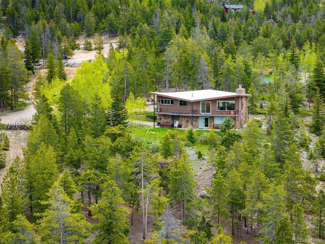 a view of a balcony with an ocean view
