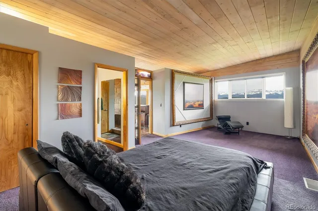 a room with water view and living room