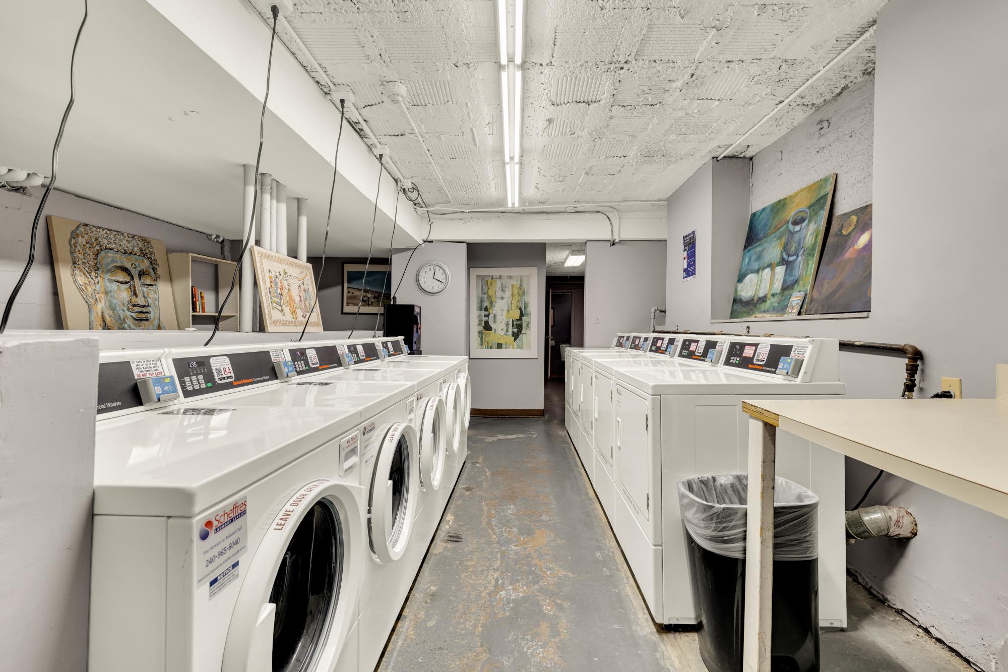 1615 Kenyon Street Northwest, Unit 30 Washington, DC 20010 - Photo 23 of 24 Common laundry but you can add WD to your own unit