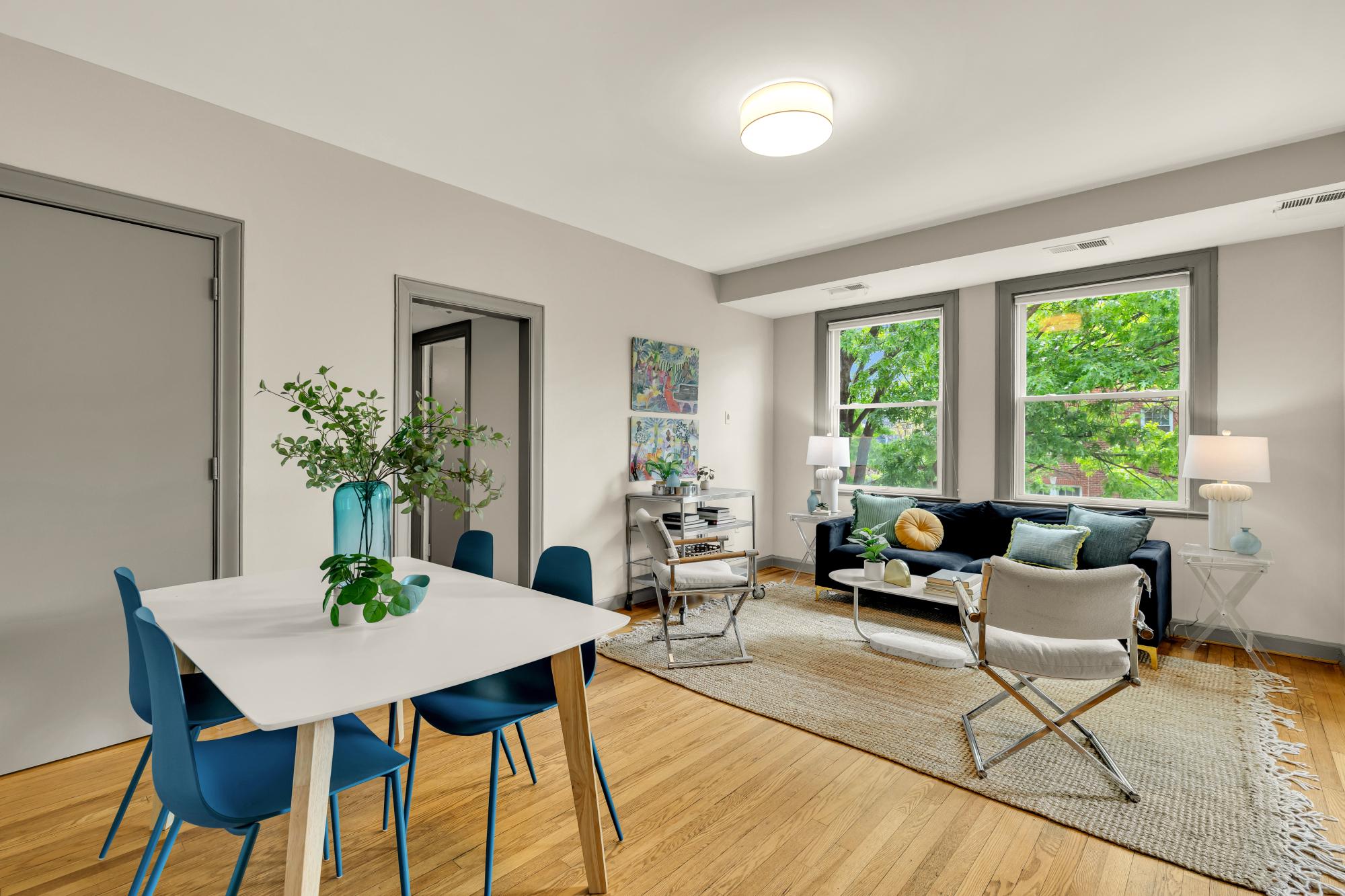 1615 Kenyon Street Northwest, Unit 30 Washington, DC 20010 - Photo 5 of 24 Gracious and open living space