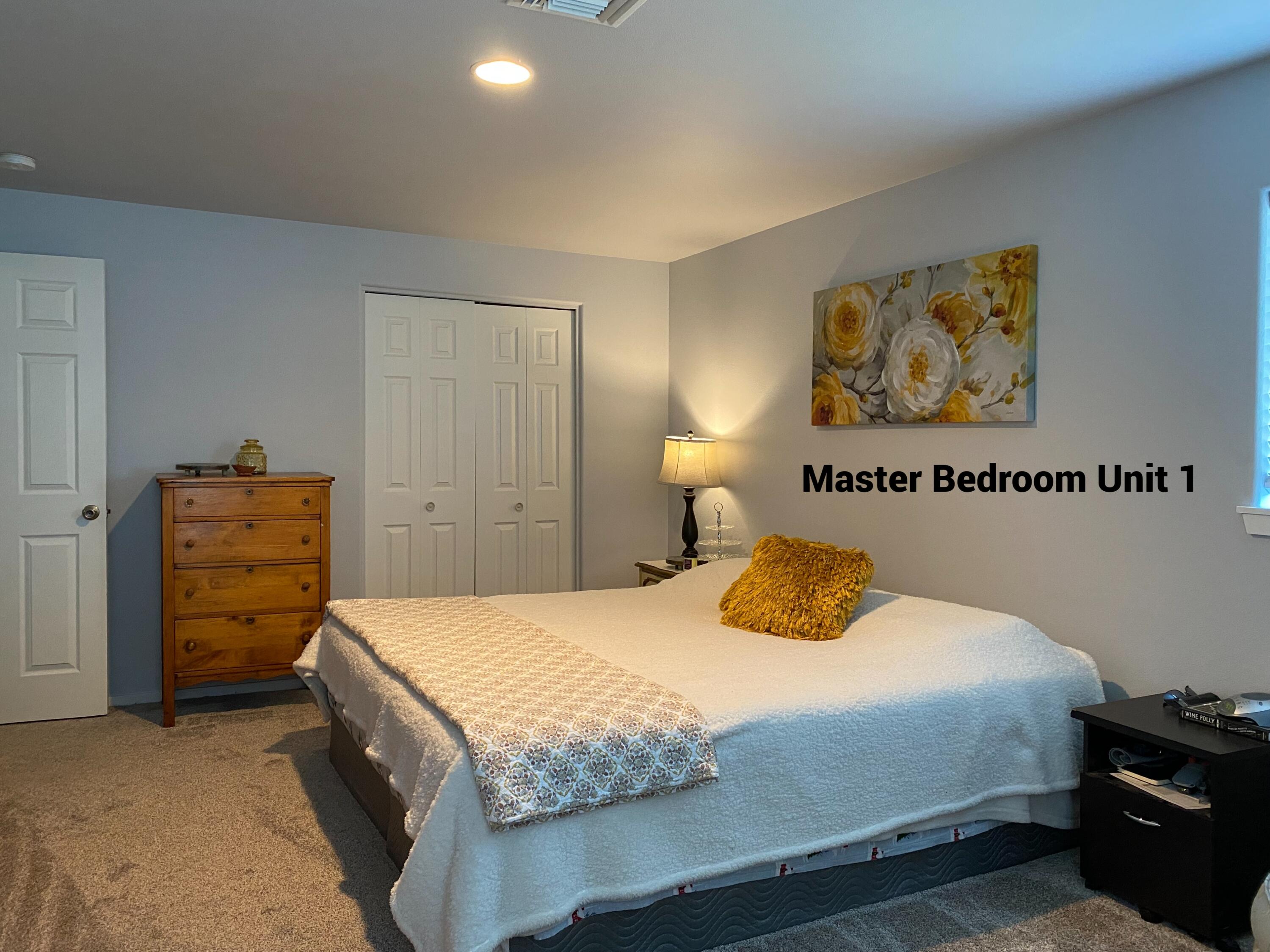 1114 Northeast Kayak Loop Bend, OR 97701 - Photo 6 of 28 Master Bedroom unit 1 1-1