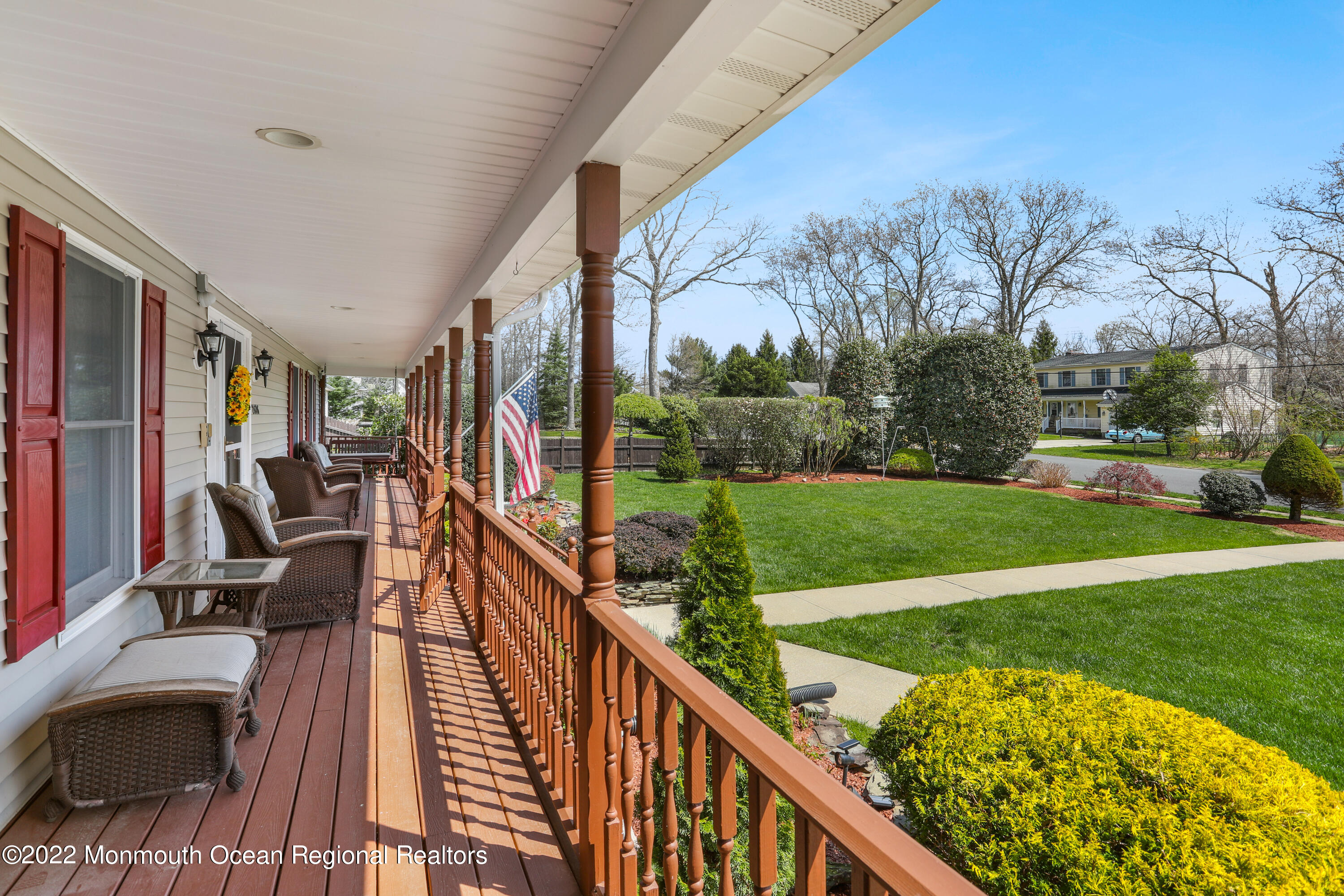 2606 Woolley Road Wall, NJ 07719 - Photo 5 of 47 a view of a couches with wooden floor and fence