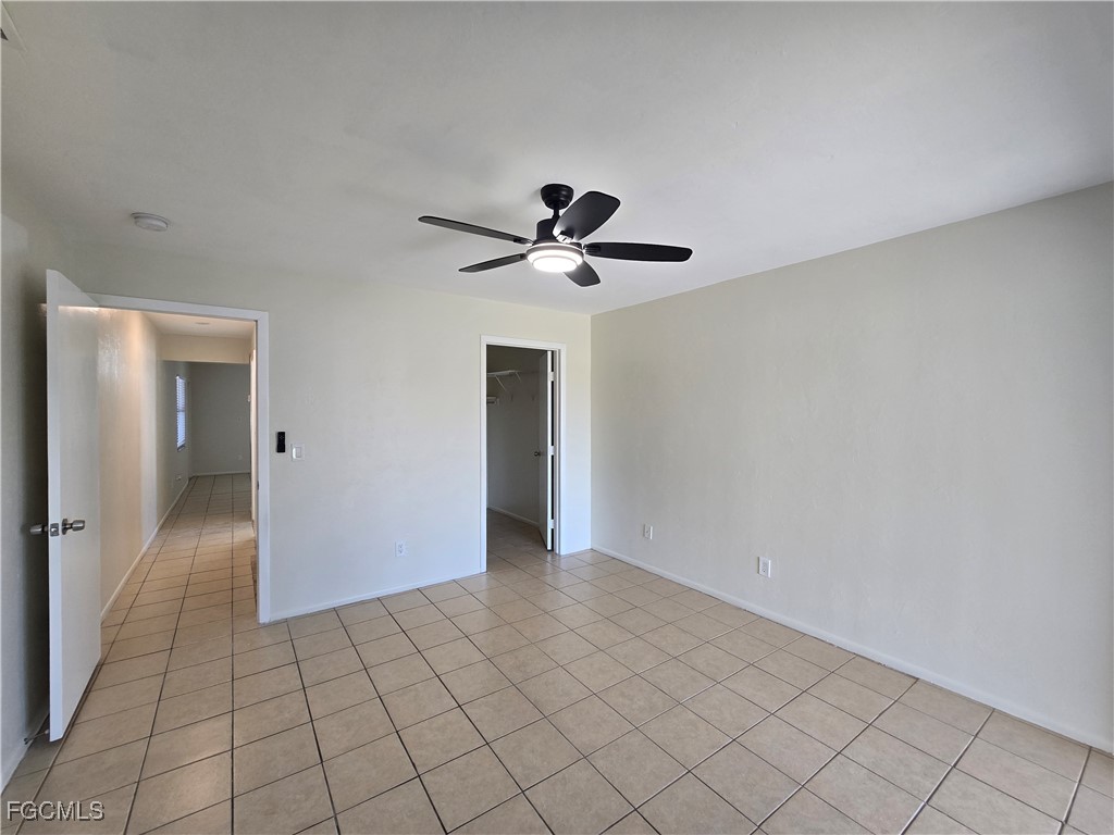 4803 Triton Court East, Unit 2 Cape Coral, FL 33904 - Photo 9 of 18 a view of an empty room