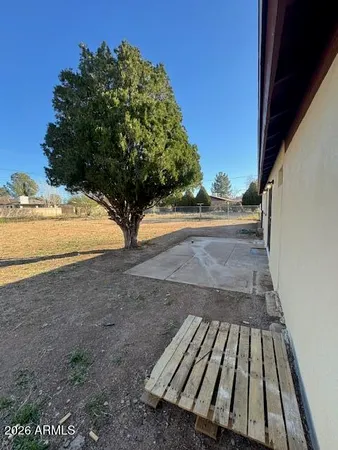 a view of an outdoor space and yard