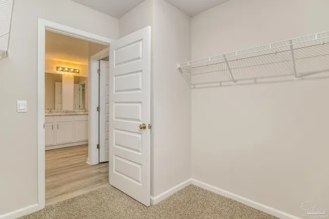 a view of a small space