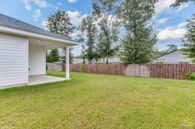 a view of outdoor space and entertaining space