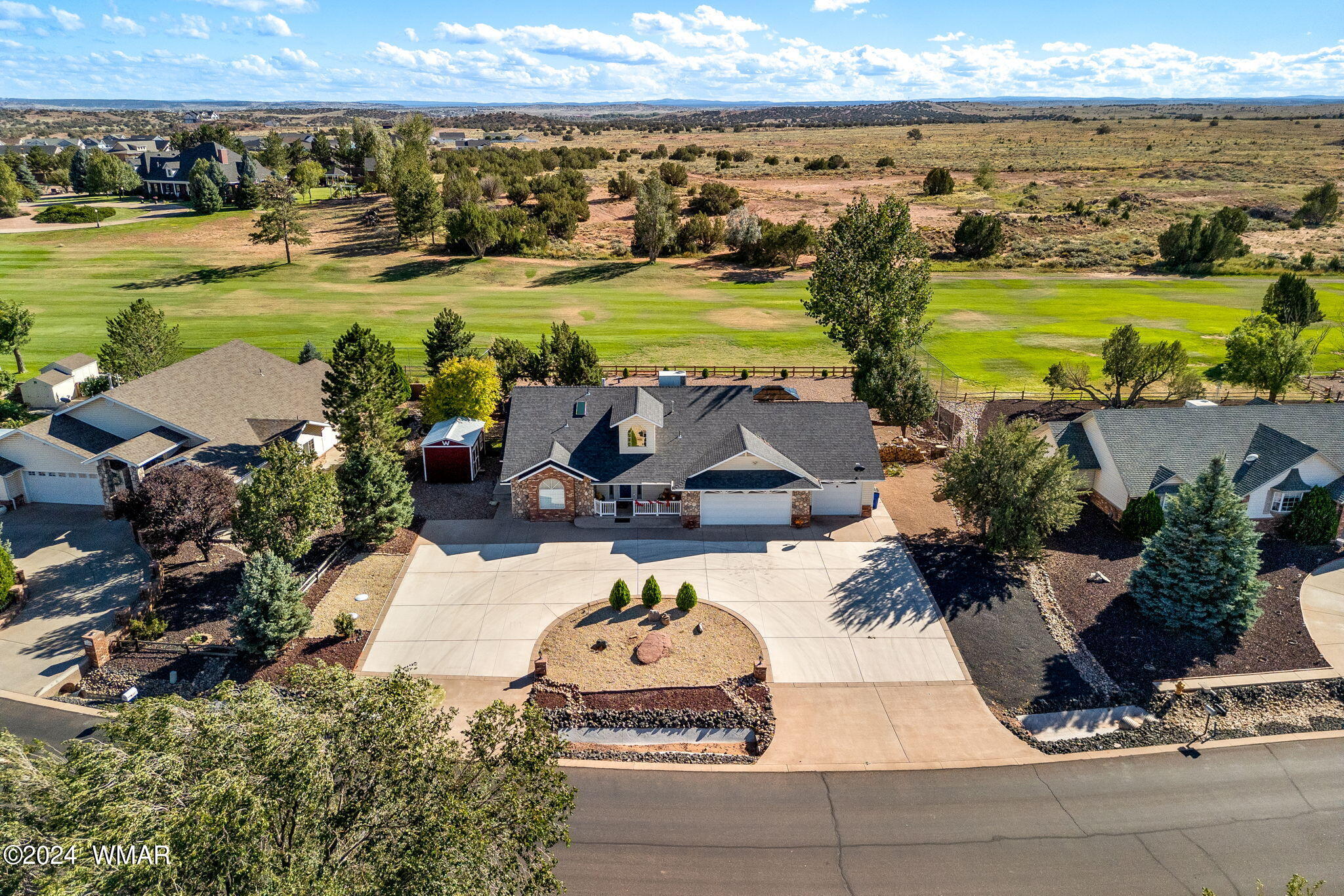 2295 Ridge Road Snowflake, AZ 85937 - Photo 38 of 41 Aerial of front