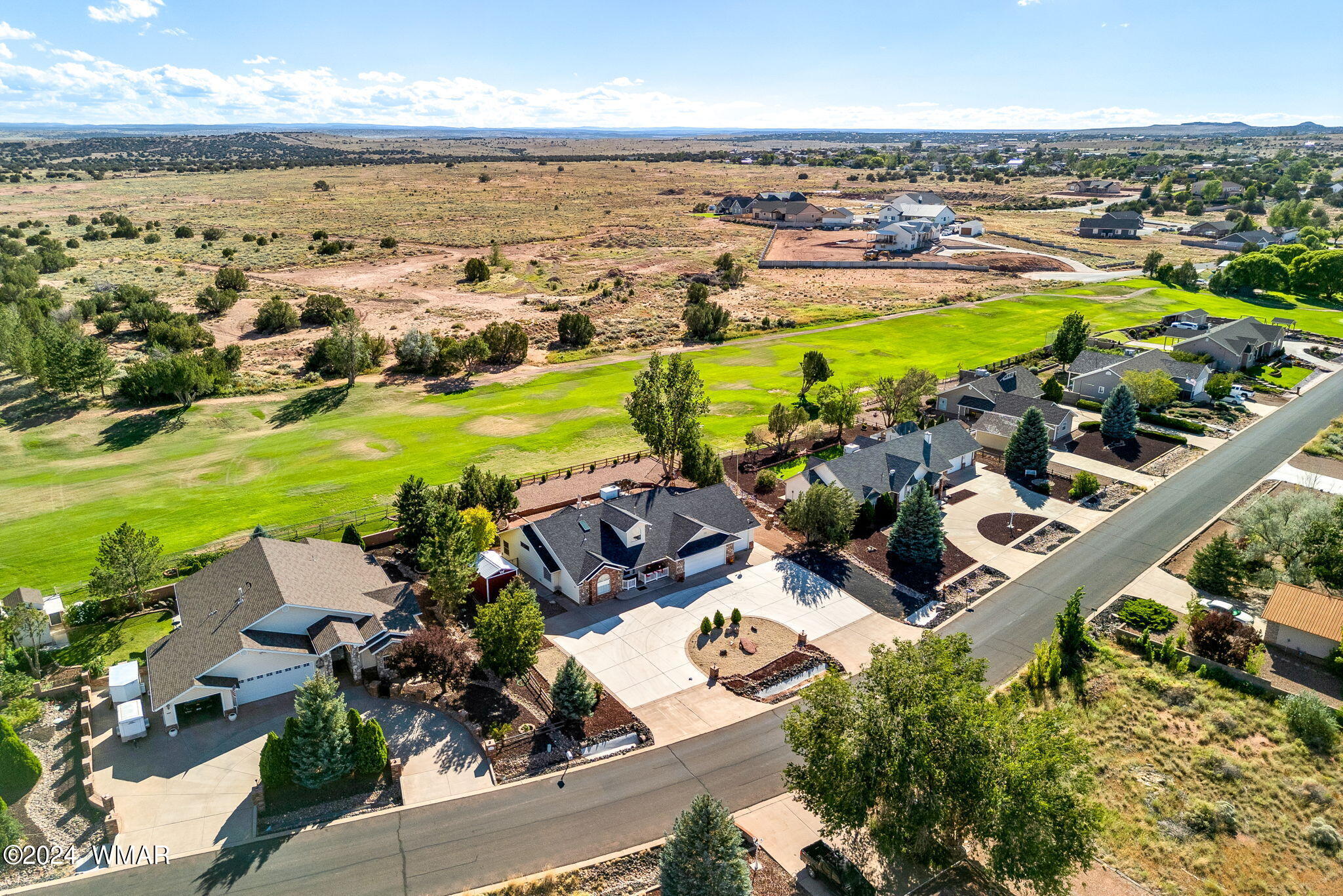 2295 Ridge Road Snowflake, AZ 85937 - Photo 39 of 41 Aerial of home & fairway