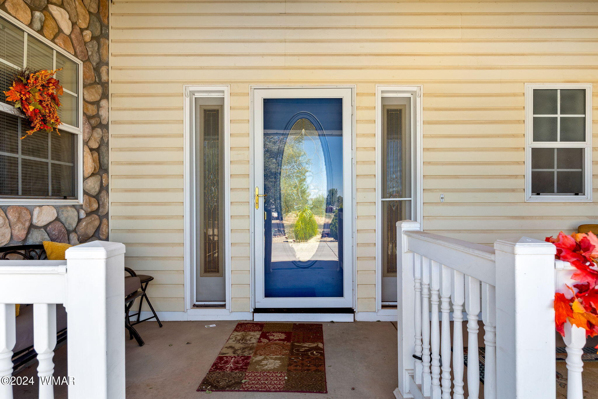 2295 Ridge Road Snowflake, AZ 85937 - Photo 5 of 41 Front door and patio