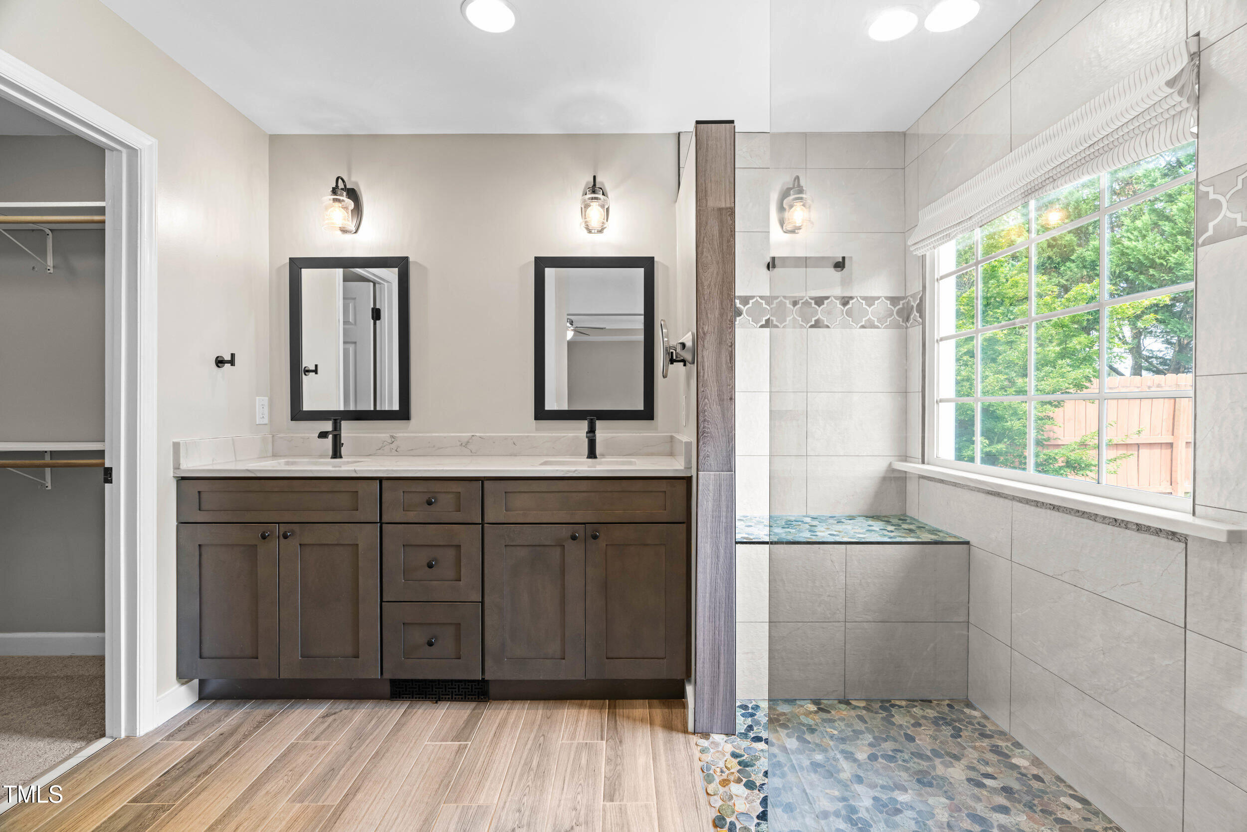 741 Rockville Road Wake Forest, NC 27587 - Photo 21 of 42 Updated vanity, mirrors and lights!