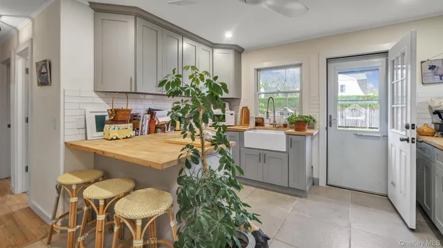 a very nice looking room with a large window