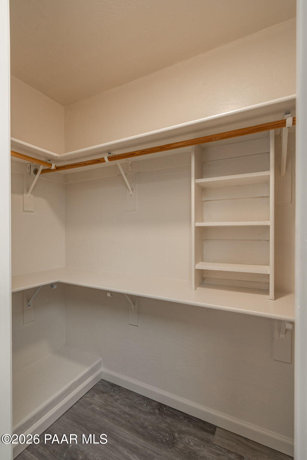 16751 Leprechaun Road Dewey, AZ 86327 - Photo 23 of 46 a view of an empty walk in closet