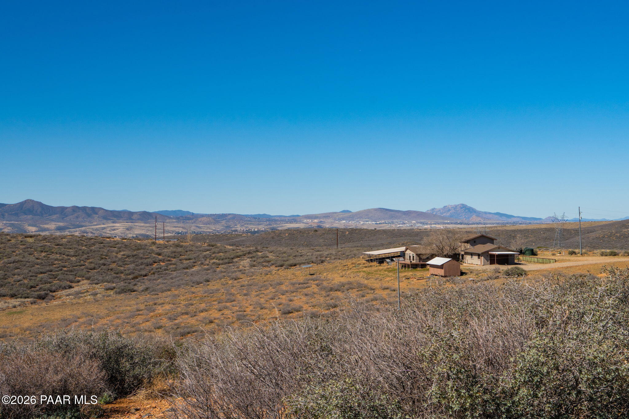 16751 Leprechaun Road Dewey, AZ 86327 - Photo 42 of 46 a view of an outdoor space and mountain view