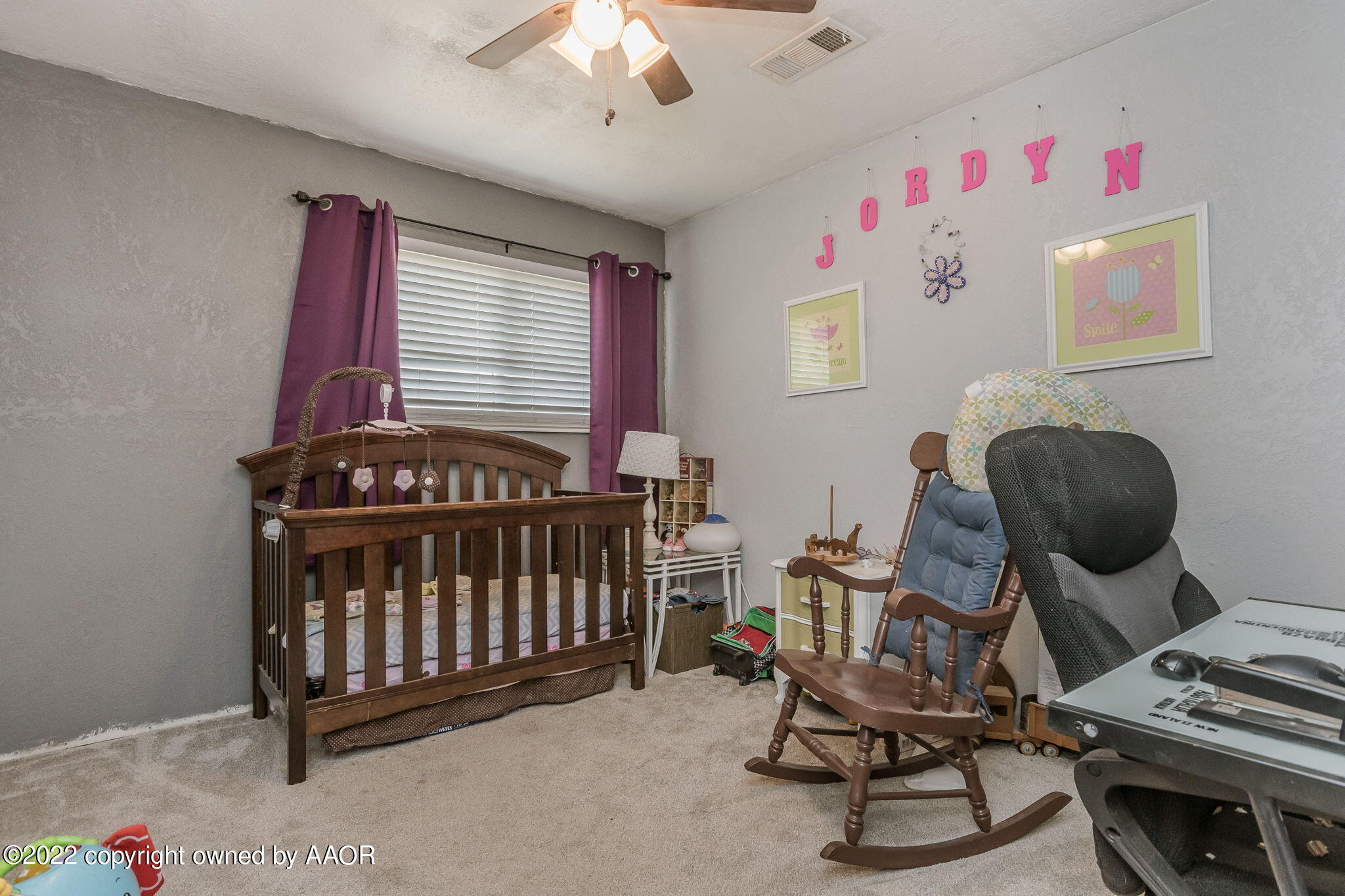 4801 Gary Lane Amarillo, TX 79110 - Photo 17 of 21 a bedroom with furniture and a window