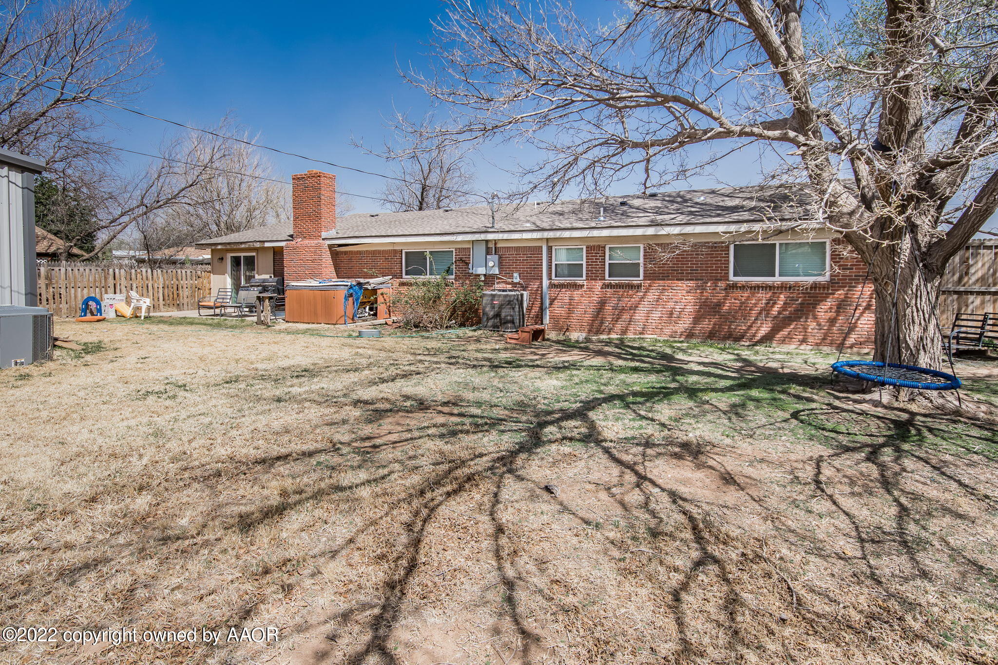 4801 Gary Lane Amarillo, TX 79110 - Photo 19 of 21 a view of a house with a yard