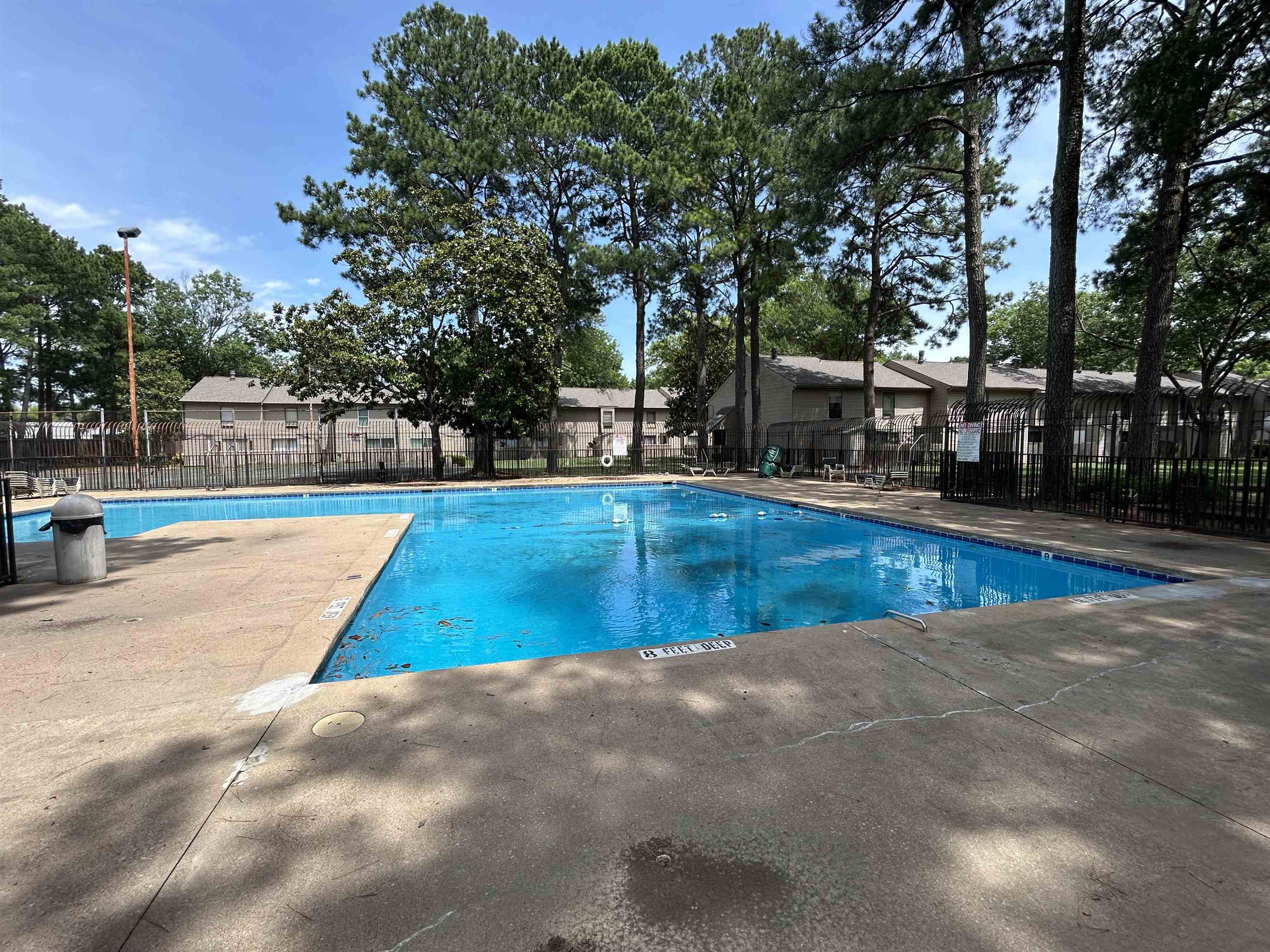 2800 Clarke Road, Unit 2 Memphis, TN 38115 - Photo 16 of 18 Expansive outdoor swimming pool with concrete decking