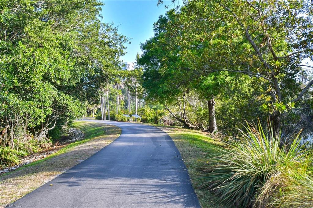 6549 Marissa Loop, Unit 26 Naples, FL 34108 - Photo 34 of 39 a view of a yard with plants and large trees