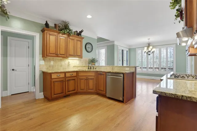 a view of a swimming pool with a lounge chairs