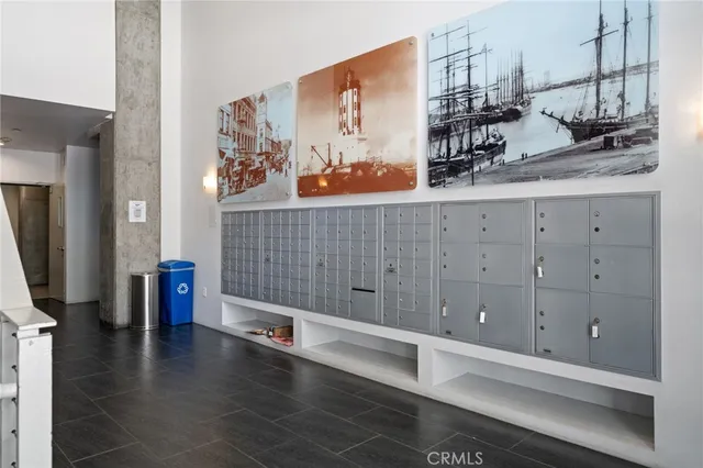 a view of a patio with couches and potted plants
