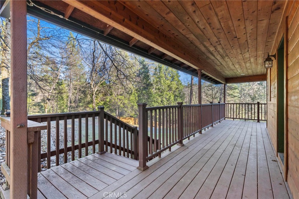 10761 Texas Hill Road Dobbins, CA 95935 - Photo 8 of 58 a view of wooden balcony with wooden floor