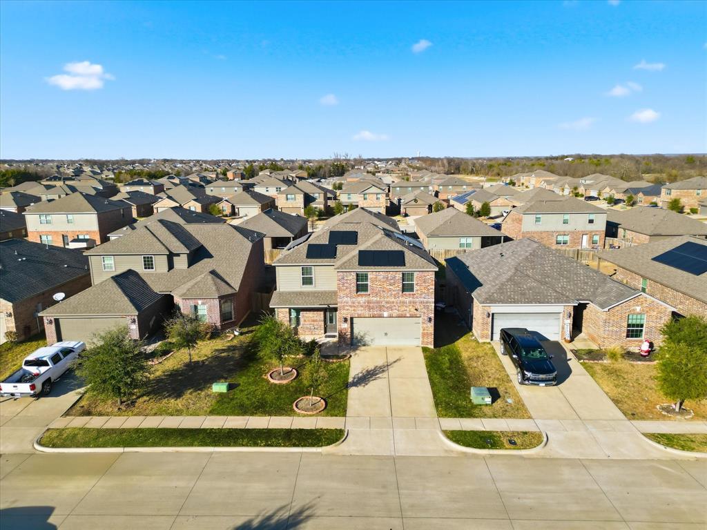 227 Curt Street Anna, TX 75409 - Photo 37 of 40 an aerial view of residential houses with outdoor space