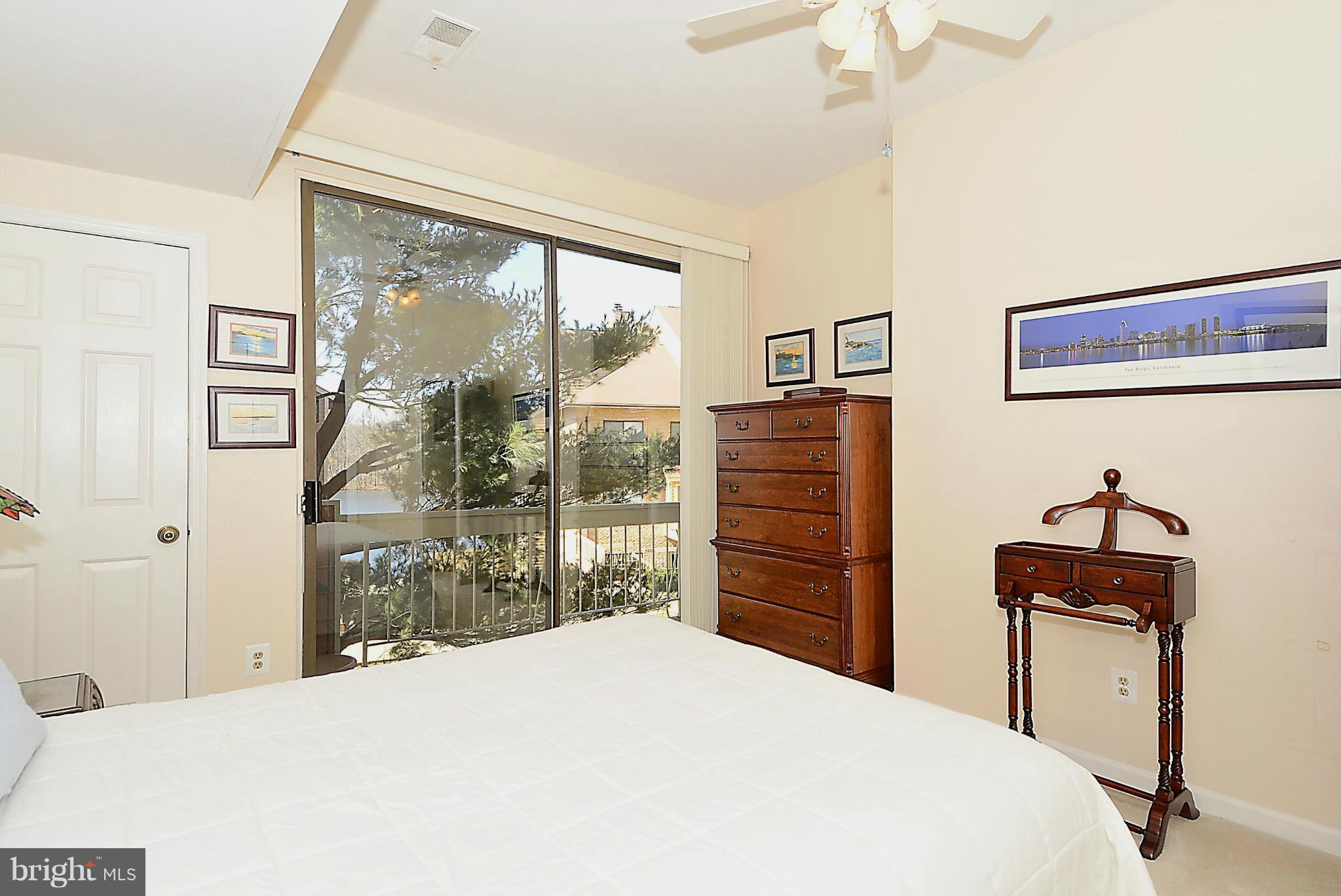 11210 Harbor Court, Unit 11210 Reston, VA 20191 - Photo 8 of 18 Lake view and access to balcony from master #1