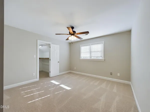 a view of a room with stairs