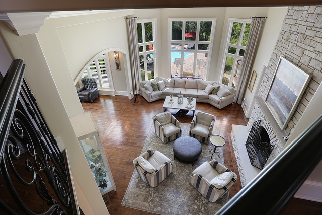 218 Shadow Ridge Court Palos Park, IL 60464 - Photo 14 of 40 a living room with furniture and a large window