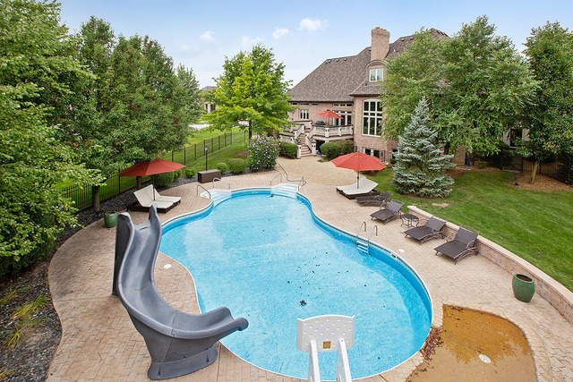218 Shadow Ridge Court Palos Park, IL 60464 - Photo 39 of 40 an aerial view of a house having outdoor space