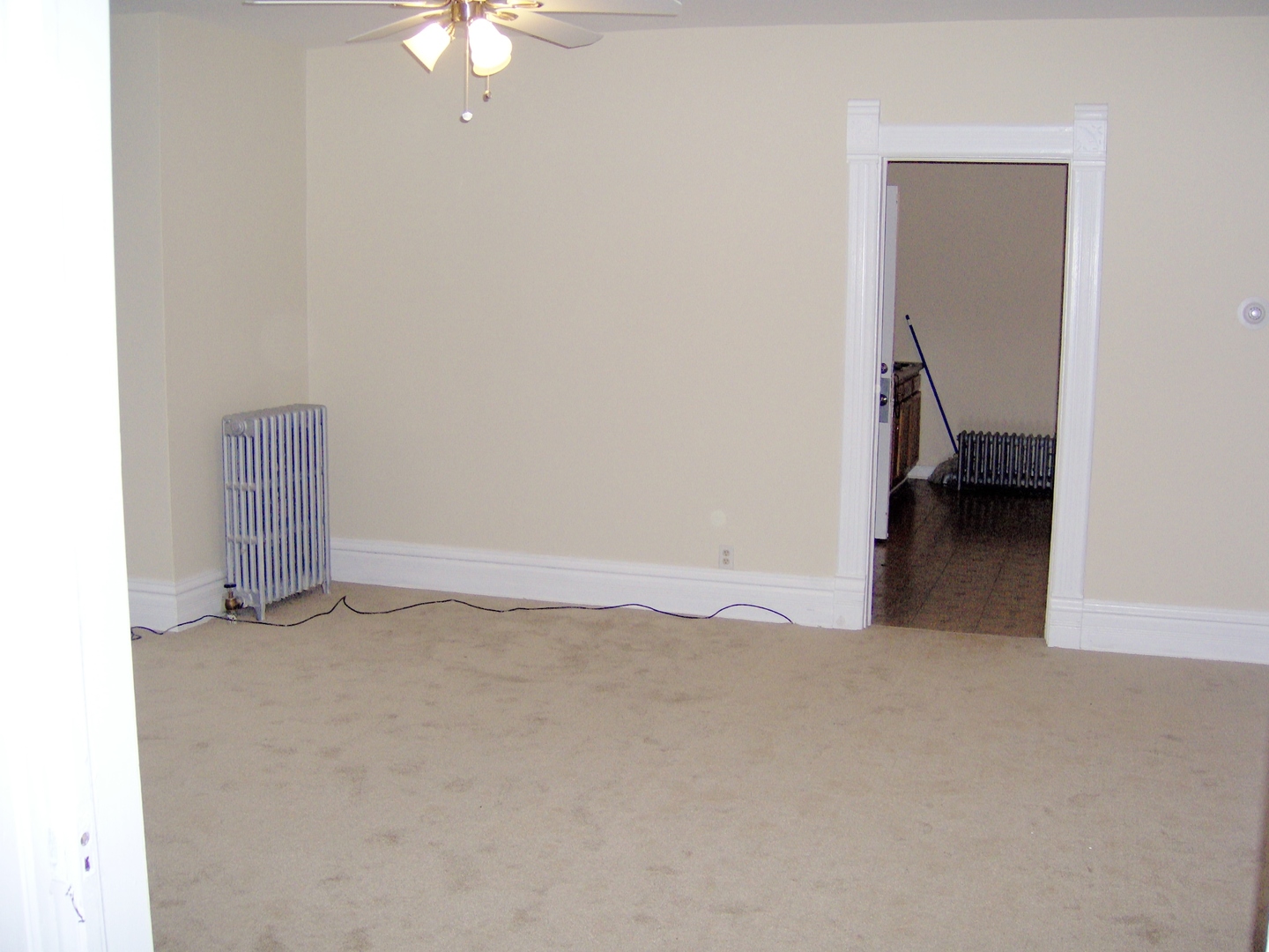 486 Ashland Avenue Elgin, IL 60123 - Photo 5 of 21 a view of an empty room with a chandelier fan