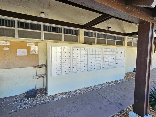 a view of front door