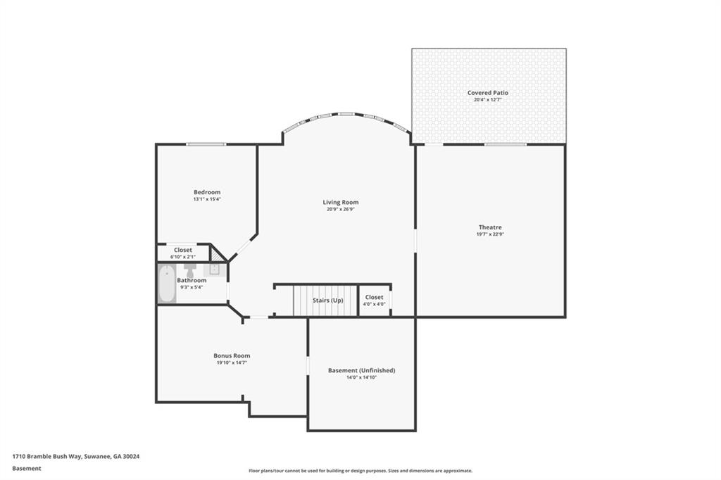 1710 Bramble Bush Way Suwanee, GA 30024 - Photo 4 of 40 a picture of a floor plan