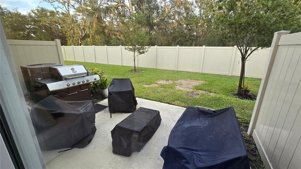 3609 Anibal Street Kissimmee, FL 34746 - Photo 10 of 17 a view of backyard with furniture