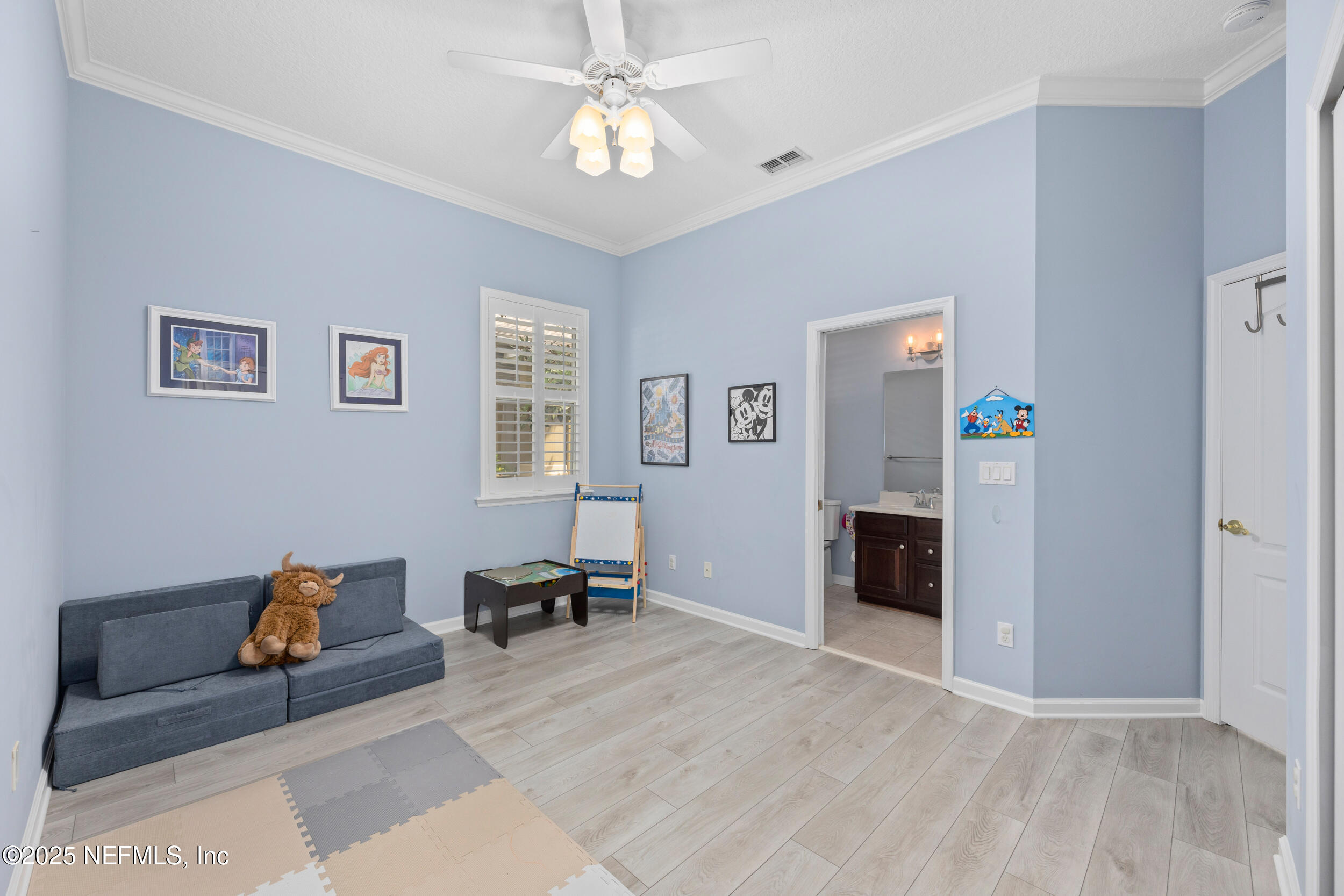1854 West Cobblestone Lane St. Augustine, FL 32092 - Photo 33 of 72 a view of livingroom with furniture and ceiling fan