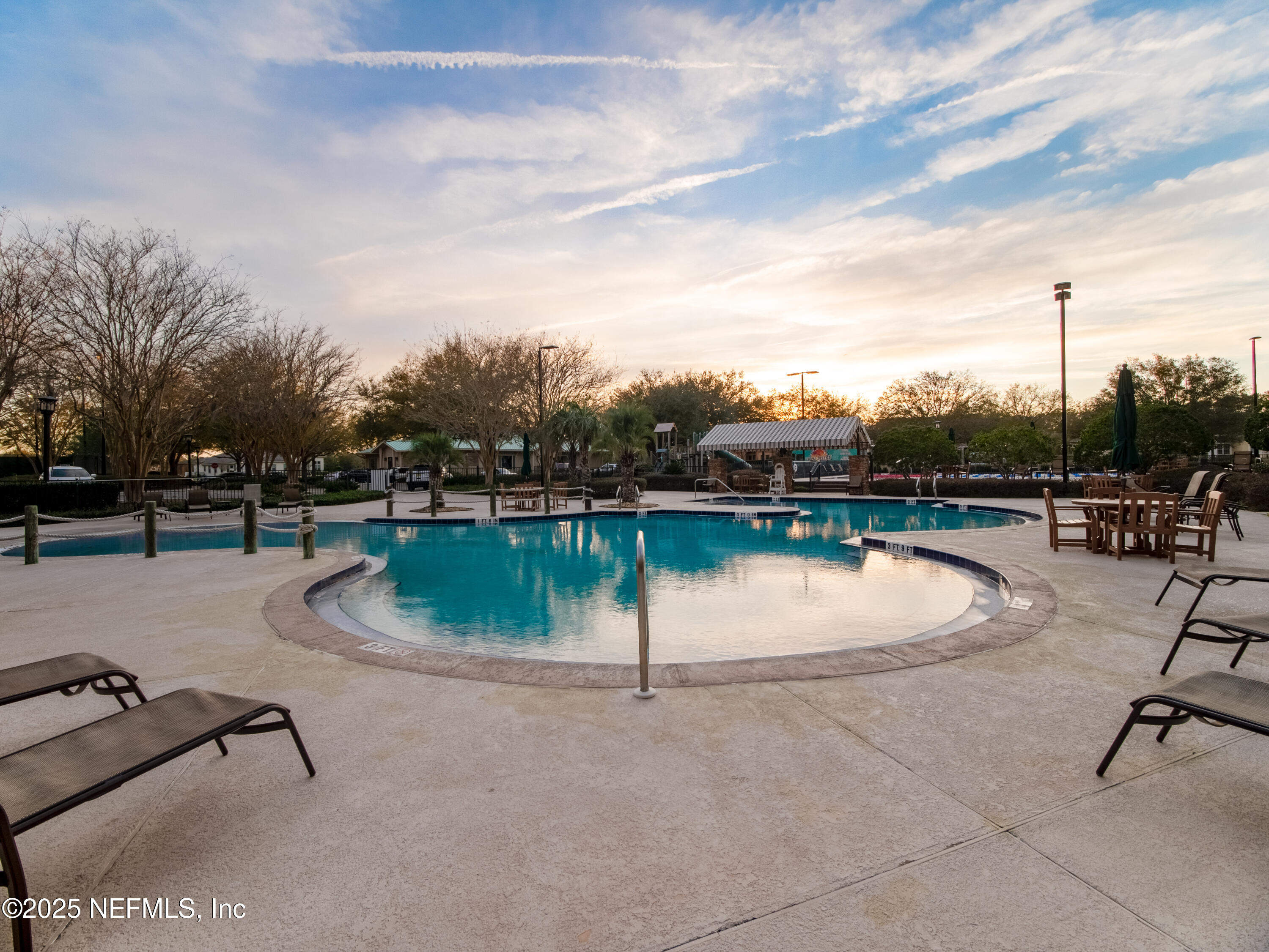 1854 West Cobblestone Lane St. Augustine, FL 32092 - Photo 64 of 72 a view of swimming pool with seating space