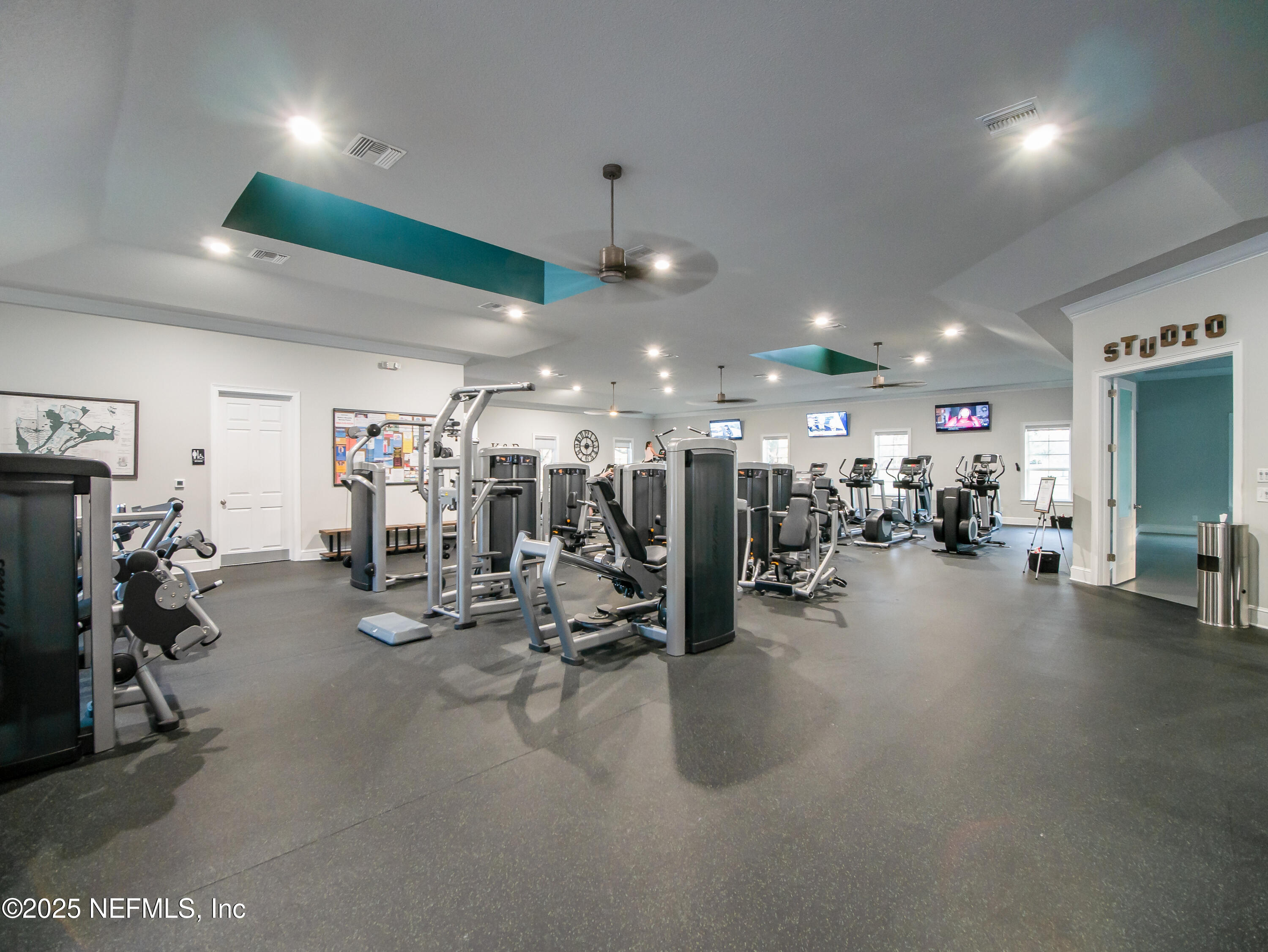 1854 West Cobblestone Lane St. Augustine, FL 32092 - Photo 66 of 72 a view of a room with gym equipment
