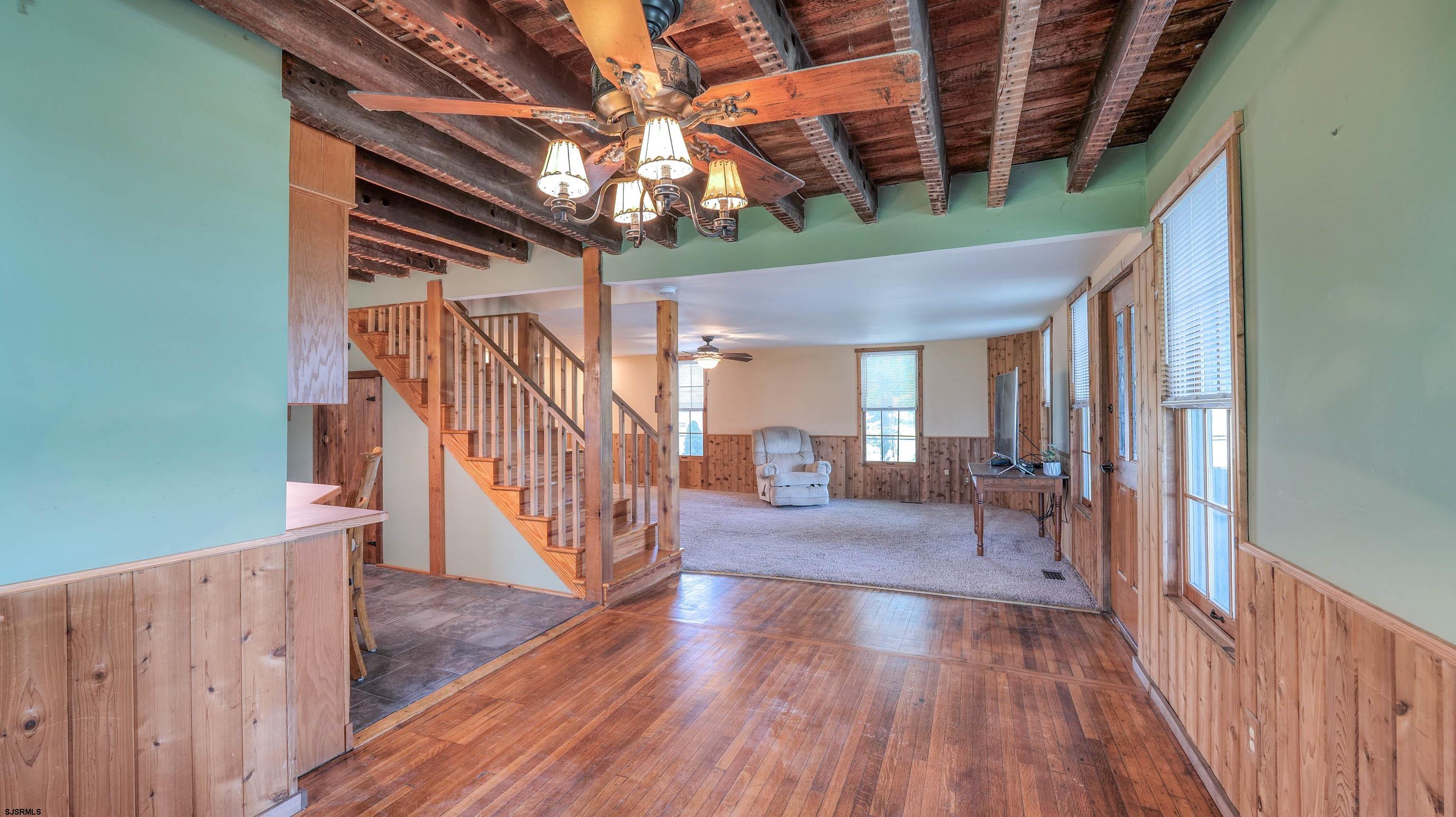 36 Cream Ridge Road Salem, NJ 08079 - Photo 22 of 53 a view of entryway livingroom and hall with wooden floor