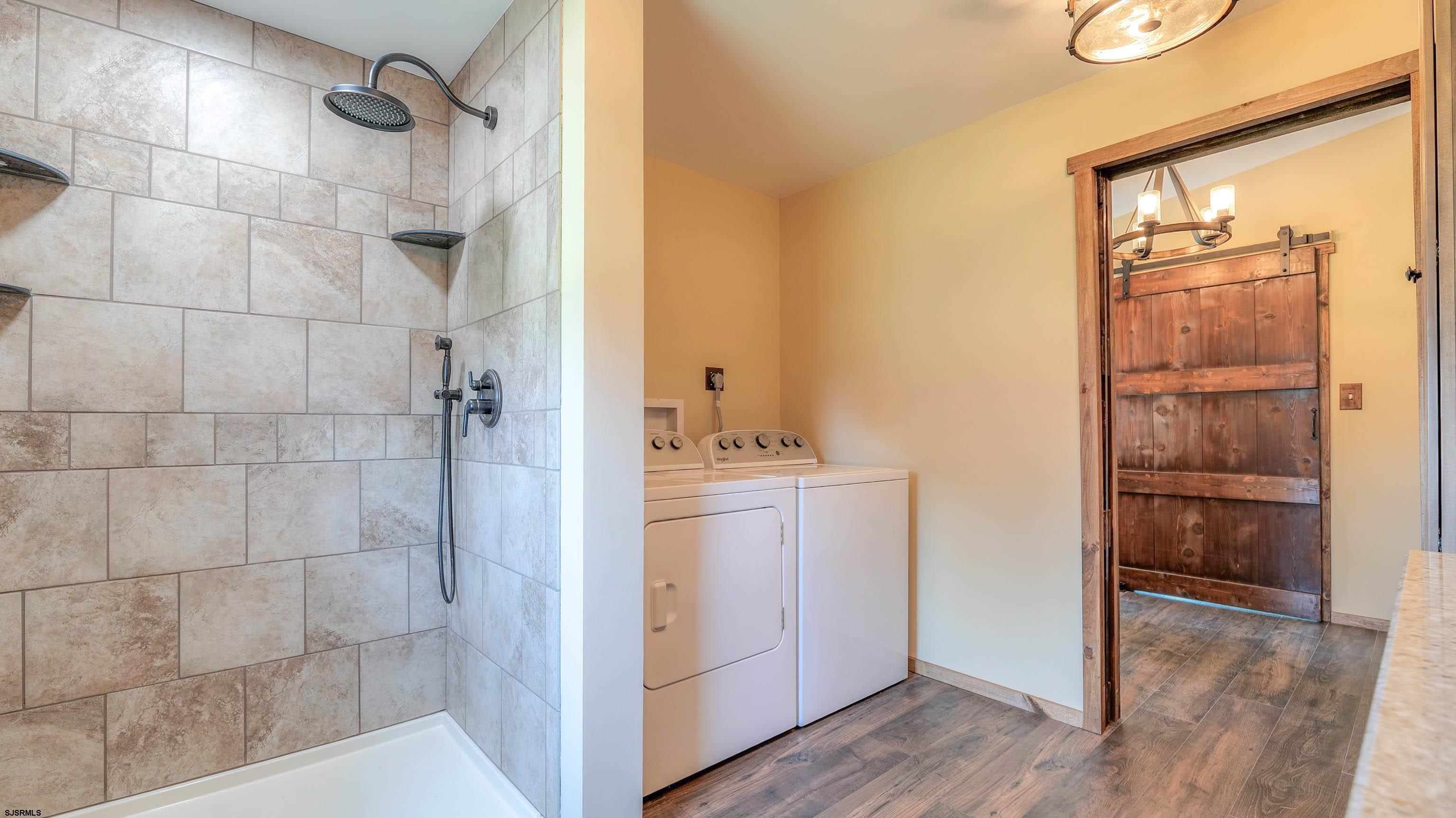 36 Cream Ridge Road Salem, NJ 08079 - Photo 29 of 53 a bathroom with a shower and a sink