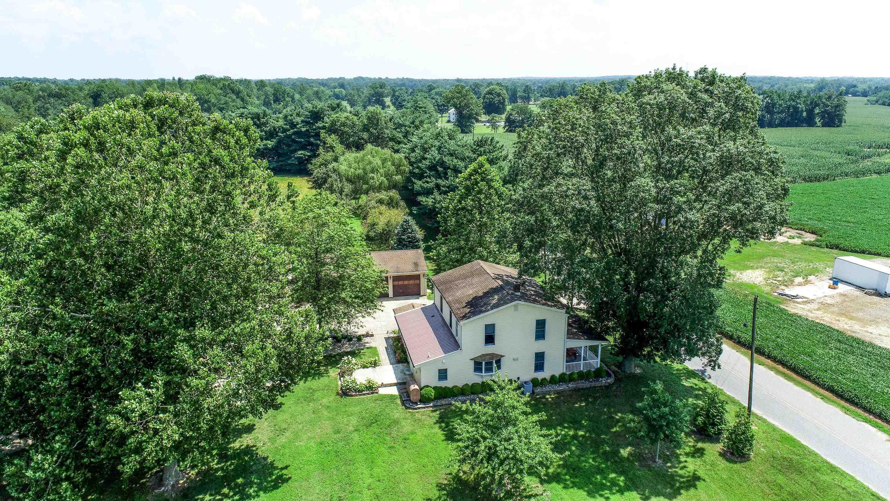 36 Cream Ridge Road Salem, NJ 08079 - Photo 5 of 53 an aerial view of a house with yard