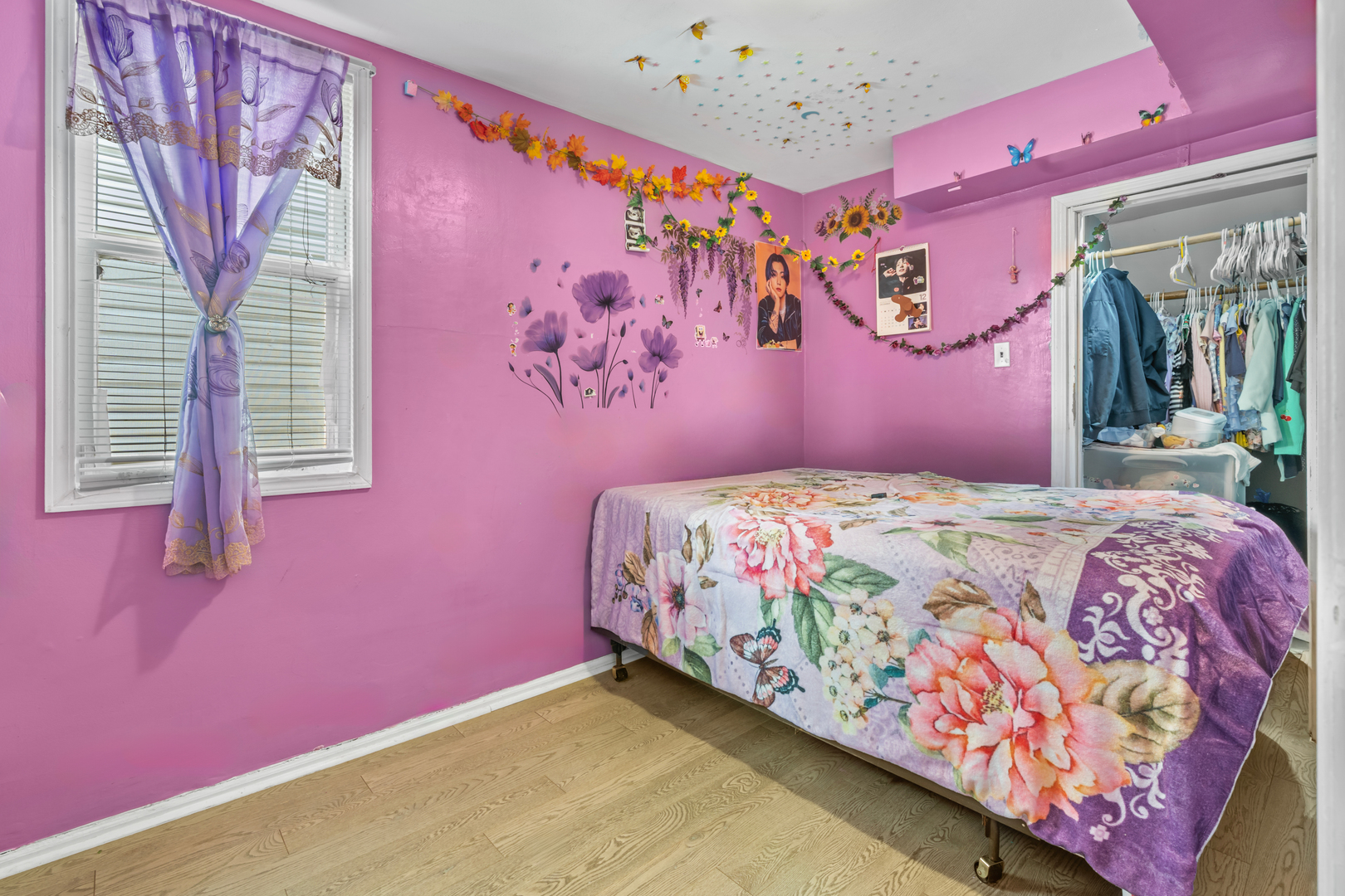 2103 North Long Avenue Chicago, IL 60639 - Photo 11 of 21 a bedroom with a bed and a mirror